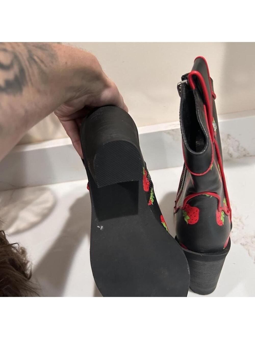Dolls Kill Strawberry Shortcake Boots - Picture 5 of 5